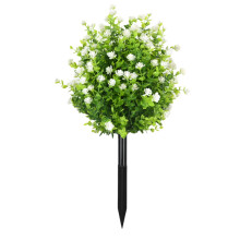 Handcrafted Plastic Flower Stake Stake Great For Themed-White