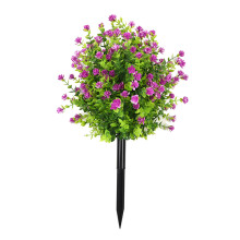 Hochsimulierter Kunststoff-Gartenstecker, künstliche-PurRed