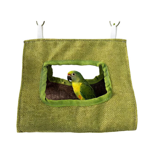 Abri triangulaire pour oiseaux avec évent, offre des-Vert M