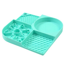 Slow Feeder-puzzelmat voor honden bevordert de gezondheid-Blauw