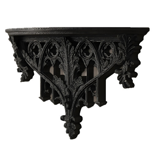Wall Mounted Decorative Display Floating Shelf European Plastic
