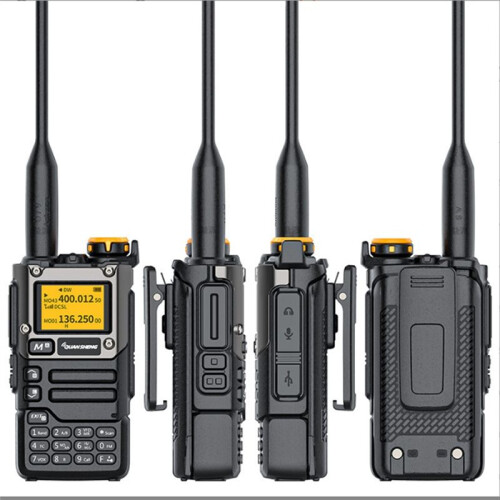 Quansheng K6 with Sensitivity Radio  Stereo Speaker Transmitter Using Software CEC0.5 US Plug 1