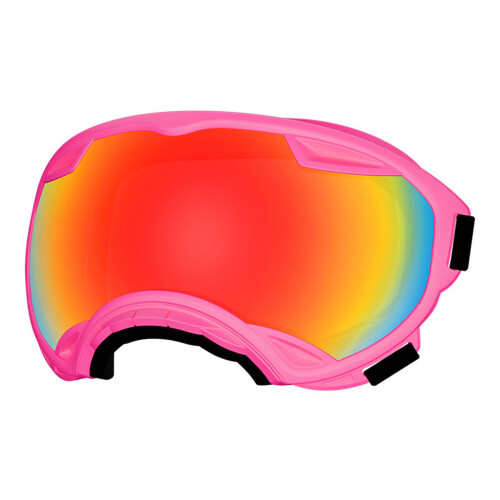 Adjustable Dog Sunglasses Full Coverage Sun And Wind-Pink L