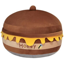 3D Simulation Honey Jar Plush Pillow, Soft Filling Cushion Pillow, Kids Bedroom School Classroom Sofa Decoration