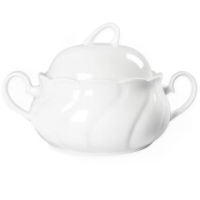 Ceramic Serving Soup Tureen Bowls with Lid Serving Tureen, Lovely Soup Pot, Microwave Dishwasher Safe
