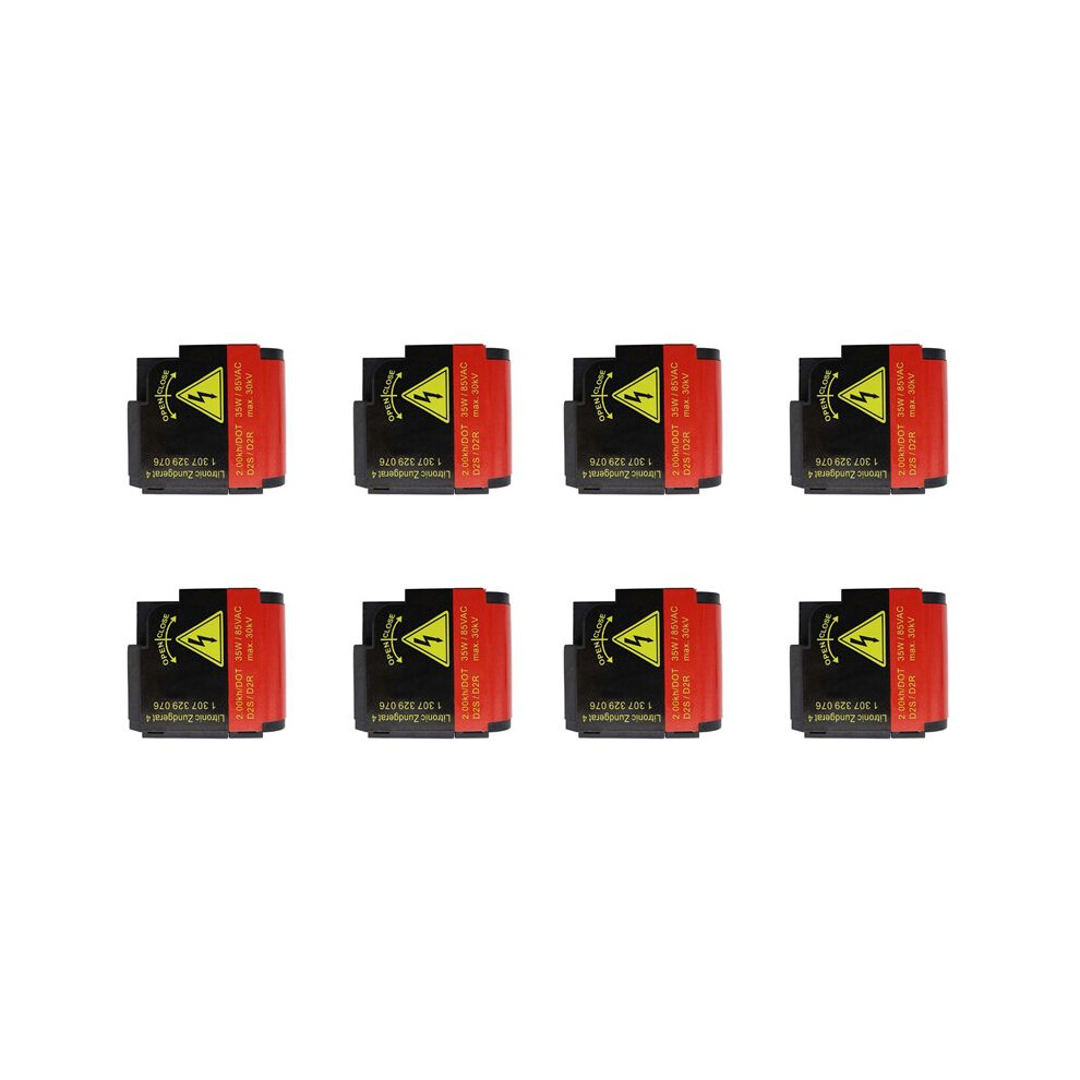 8X Xenon Hid Headlight Bulb Igniter Socket Holder 1307329076 For 4711535774682