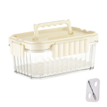 Porte-déjeuner isolé empilable, boîte de rangement des-Blanc 1