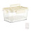 Boîte de rangement d'assaisonnement empilable, conteneur-Blanc 2 1