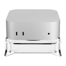 For M4 Stand Accessories,Clear Acrylic Desk Stand is Suitable for M4/M4 Pro Mount Cooling Pad
