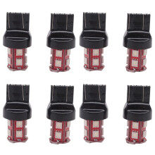 8X Czerwony T20 7443 380 W21/5W SamochóD 13 SMD 5050 LED Stop Tail Brake Turn Lights ŻAróWki