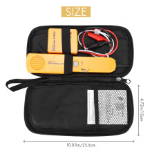 Network Cable Tester, Portable Telephone  Finder RJ11 Network Short Circuit Tester RJ11 Cable Tracke