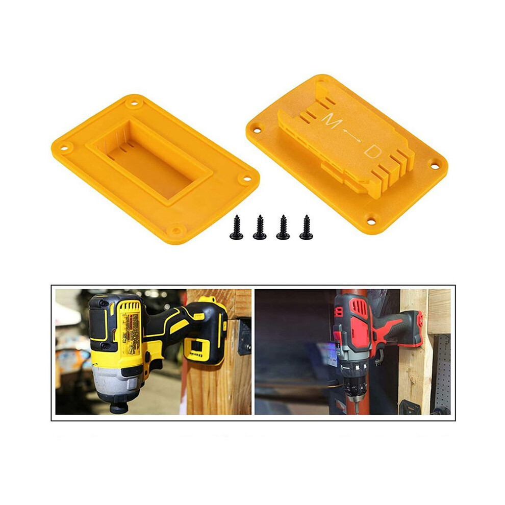 12 Packs Tool Mount For 20V 12V Drill Fit For M18 Tool Holder Hanger (Yellow Lot Of 12) 4711630387305