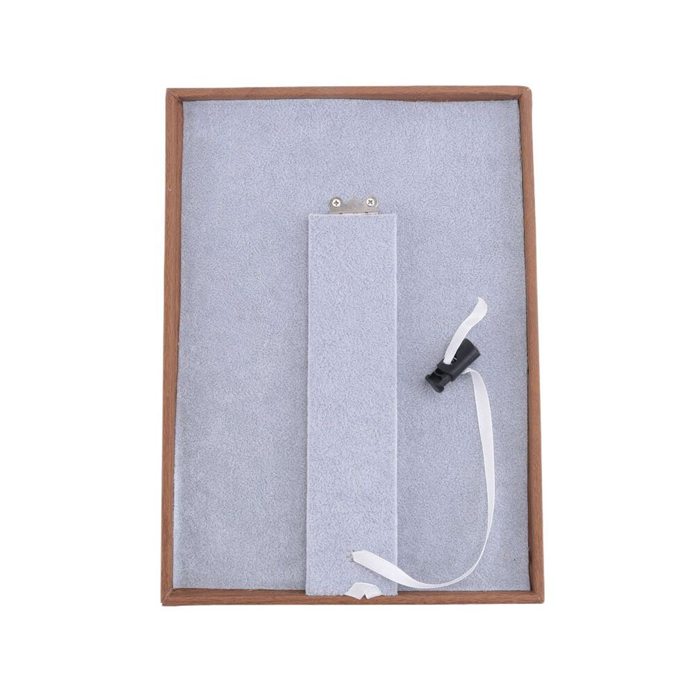 5X Sunglasses Display Glasses Cases 4 Grids Sunglasses Display Box Glasses Display Jewelry Organizer Tray - Brown