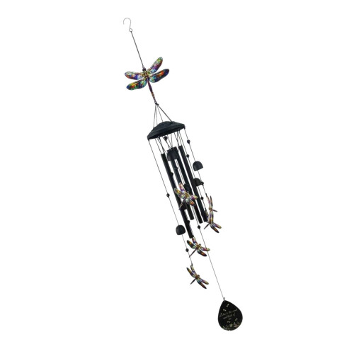 Exquisites Windspiele mit Schmetterlingen, bunte Libellen,