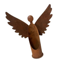 Statue d'ange photophore d'ange bougeoirs Sculpture d'ange