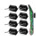 8 Pack Skateboard Wall Mount with Screws – Floating Hanger & Hanging Stand 1