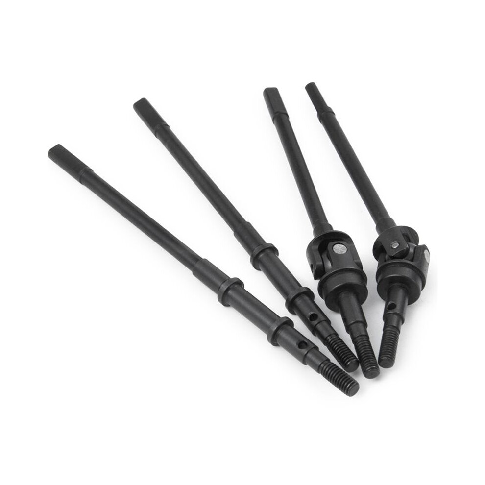 4Pcs Steel Metal Front Axle Drive Shaft Cvd For Axial Scx10 Ii 90046 1/10 Rc Crawler Car Ar44 Axle Upgrade Parts 6031167500663