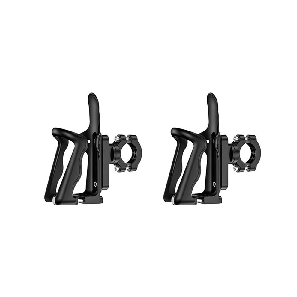 2X Motorcycle Cup Holder Drink Holder Rotation Handlebar Bike Water Cup Holder Motorcycle Bottle Cage Universal