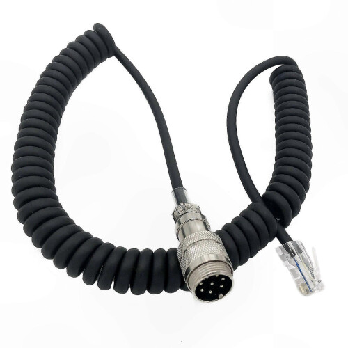 8-pinners til RJ45 mikrofonadapterkabel for amatørradiotransceivere