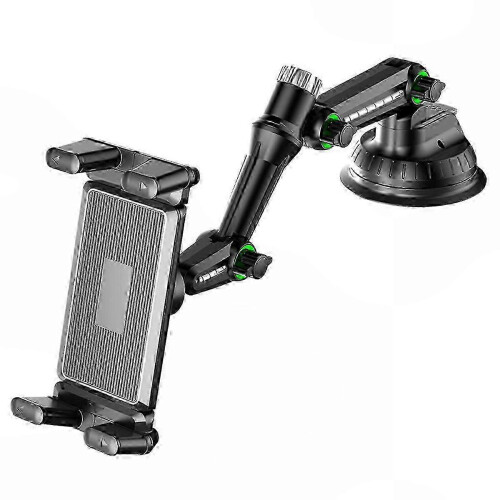 Supporto per tablet regolabile con ventosa per parabrezza auto, supporto a braccio lungo per SUV e camion
