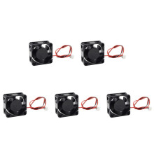 5X 3D Part of Printer 4020 Cooling Fan 12V Brush-Free Cooler 40mm Cooling Fan 40X40X20mm High Quality