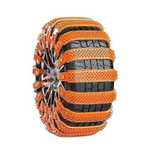 Reusable Anti-Snow Chains, Universal Adjustable Non-Slip Zip Tie Tire Chains