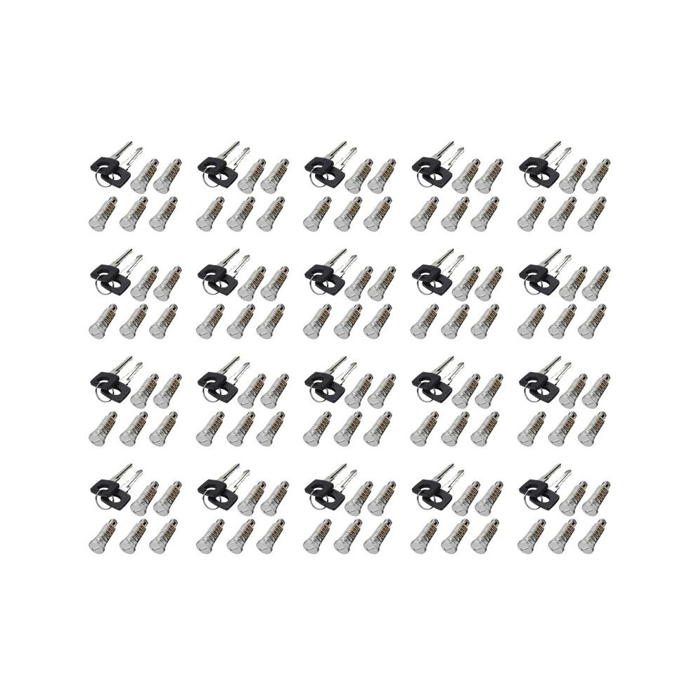 6707600205 100 Pcs Door Lock Barrels with 40 Same Keys for LT  Sprinter Vito W638 Any Door  New