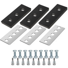 1/4inch Universal Snow Blower Impeller Modification Kit Compatible with Modifies 2-Stage Machine Snow Blower