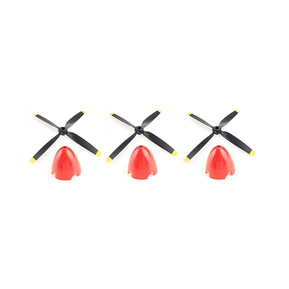 3X A280.0009 Propeller Paddle Blade And A280.0014 Fairing For Xk A280 Rc Airplane Spare Parts Accessories 4712897866084