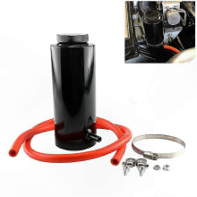 800ml Universal Coolant Overflow Tank Aluminum Cooling Expansion Tank for Car Styling