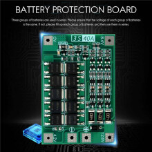 3X 3S 40A Protection Board for Screwdriver 12V Li-Ion 18650 BMS Battery Board with Balance