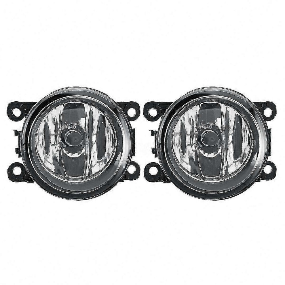 Front Bumper Fog Lamps H11 Bulbs Anti-Fog Lens Pair For Multiple Cars 7347307335057