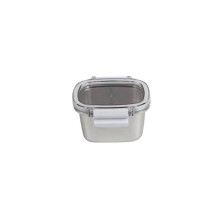 Lebensmittelbehälter aus Edelstahl, rechteckige Lunchbox-550 ml