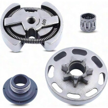 Jonsered CS2240 CS2240S Sägewerk-Kupplungstrommel-Kit 325-7T für Husqvarna 435 435E 440 440E Ersetzt 505441501 544212402 mit Lager