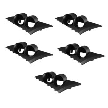 5pcs 52MM Car Matte Black Gauge Pod Dash Mount Twin Gauge Meters Holder for Falcon BA BF 2002-2011