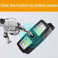 Small Rechargeable Light , Running Lights Clip for Runners, Bike Lights for Dog Walking At Night