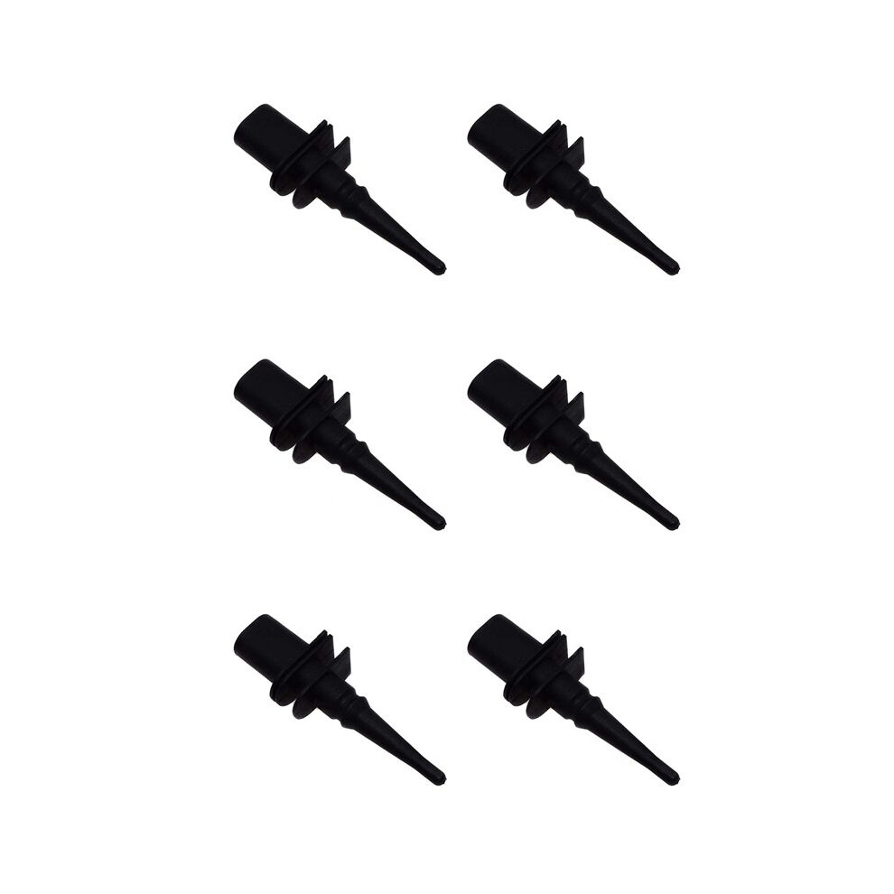 6Pc Front Rear Left Right Outside Car Air Temperature Sensor For E46 E90 E91 E39 E60 E63 E38 65816905133 Black 4711840170124
