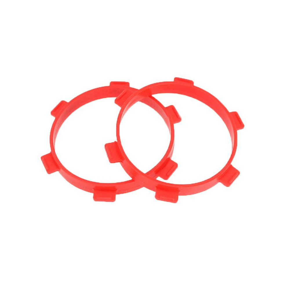 16Pc Rubber Tire Mounting Glue Bands Diameter 85Mm For Rc Parts 1/8 Buggy 1/10 Short Course Truck Accessories Tools Red 4711950773567