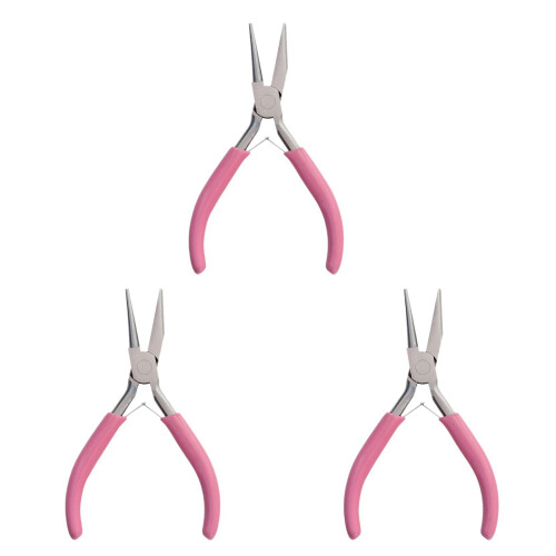 3X Round Concave Plier Wire Looping Plier  Precision Plier Wire Bending Tools for DIY Jewelry Making Hobby Projects