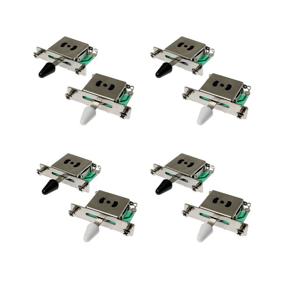 8Pcs 5 Way Pickup Selector Toggle For St/Sq Series Electric Guitar Shift Switchs 4713650395407