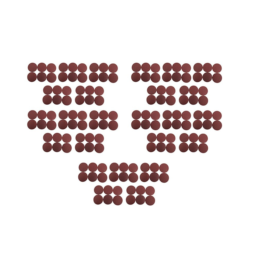 120Pcs 5Inch 125Mm Round Sandpaper Disk Sand Sheets Grit 80/100/120/180/240/320 Hook And Loop Sanding Disc 4711371794639