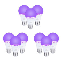9Pcs 10W Ultraviolet UV Bulb Fluorescent Detection UV Lamp Black Light Lamp E26 110V 220V for DJ Party Decoration