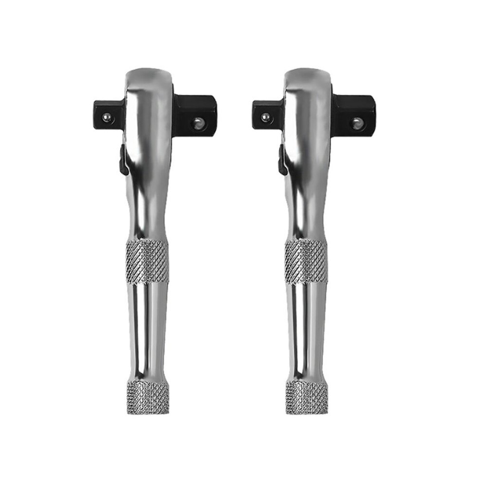 2X 72 Teeth Ratchet Socket Wrench 3/8Inch 1/2Inch Double Ended Torque Wrench Spanner Rod Screwdriver Bit Tool 4712181269423