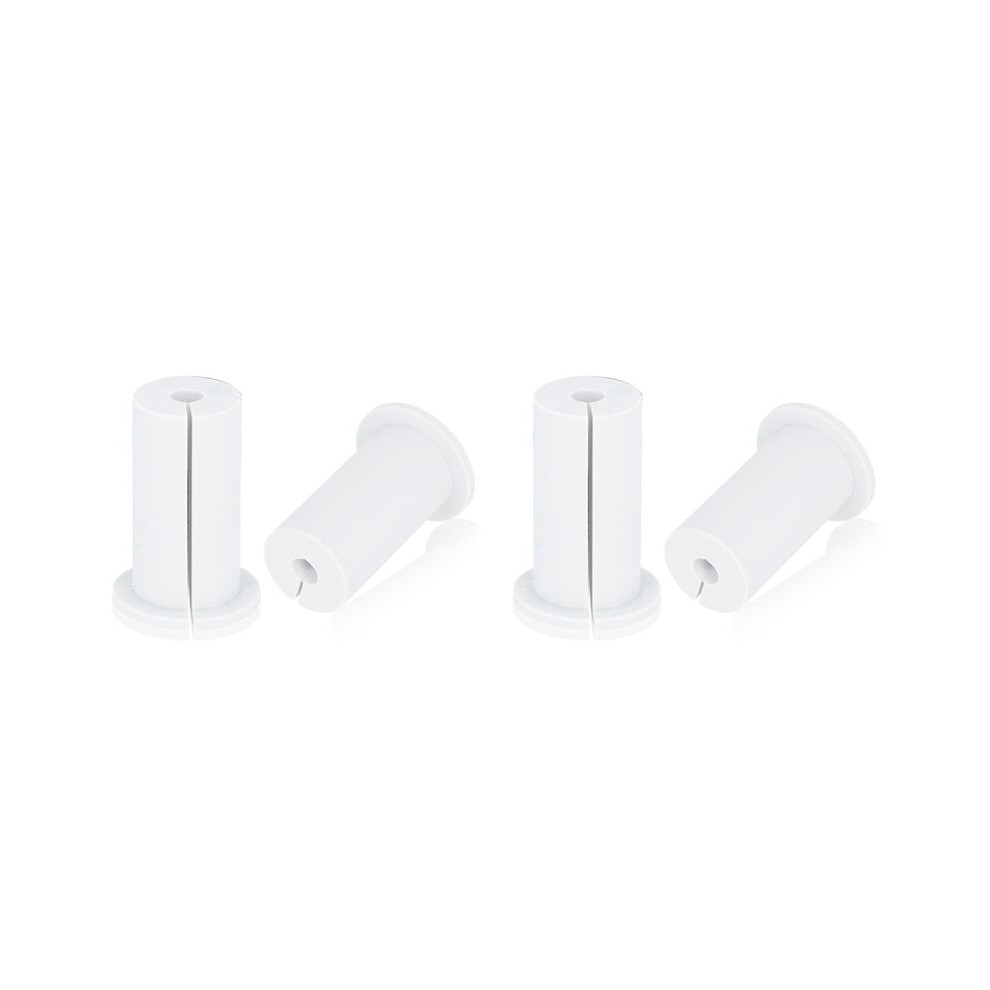 4Pcs Cable Routing Kit For Starlink, Cable Feed Through Bushings For 1Inch Wall Hole, Ethernet Cable Wall Grommet, White 4714154719522