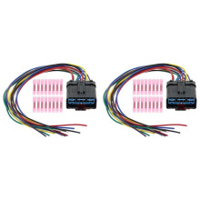 2X Door Harness Connector Wiring Pigtail for  Grand Cherokee 5013961 5013961AA