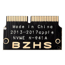 6X NGFF M.2 NVME SSD-Adapterkort för Uppgradering Av  Air (2013-2016 År) och  PRO (Sent 2013-2015 År)