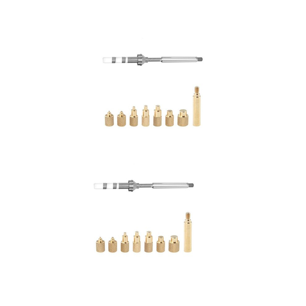 2X Heat Insert Nut Iron Tip Ts100 Soldering Iron Tip Insert Internal Thread M2-M8 Brass 4711121426476