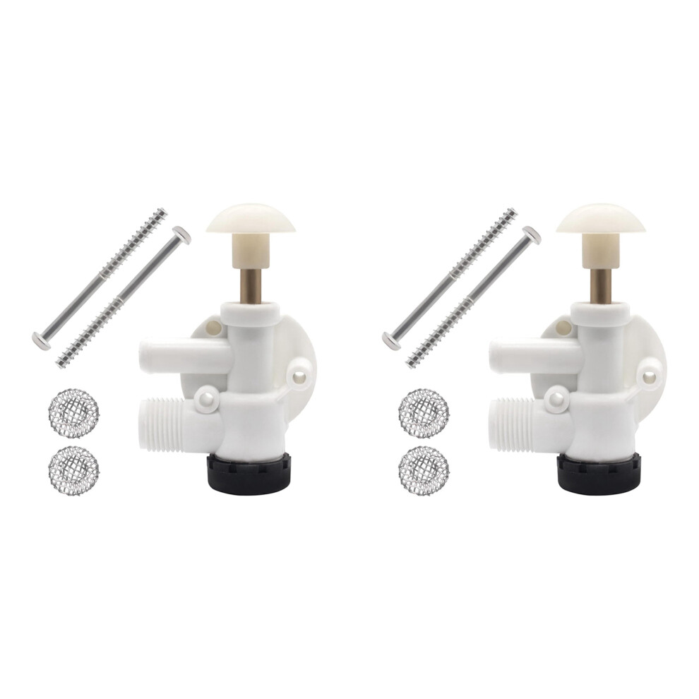2X For Sealand Rv Water Valve Assembly Trailer Toilet Repair Kit Ecovac Vacuflush Pedal Flush Toilets 385314349 4711837697870
