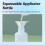 Applicator Bottle 1oz/30ml Needle Tip Squeeze Bottle Precision Applicator Bottle with Funnel for Project DIY 2