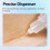 Applicator Bottle 1oz/30ml Needle Tip Squeeze Bottle Precision Applicator Bottle with Funnel for Project DIY 5